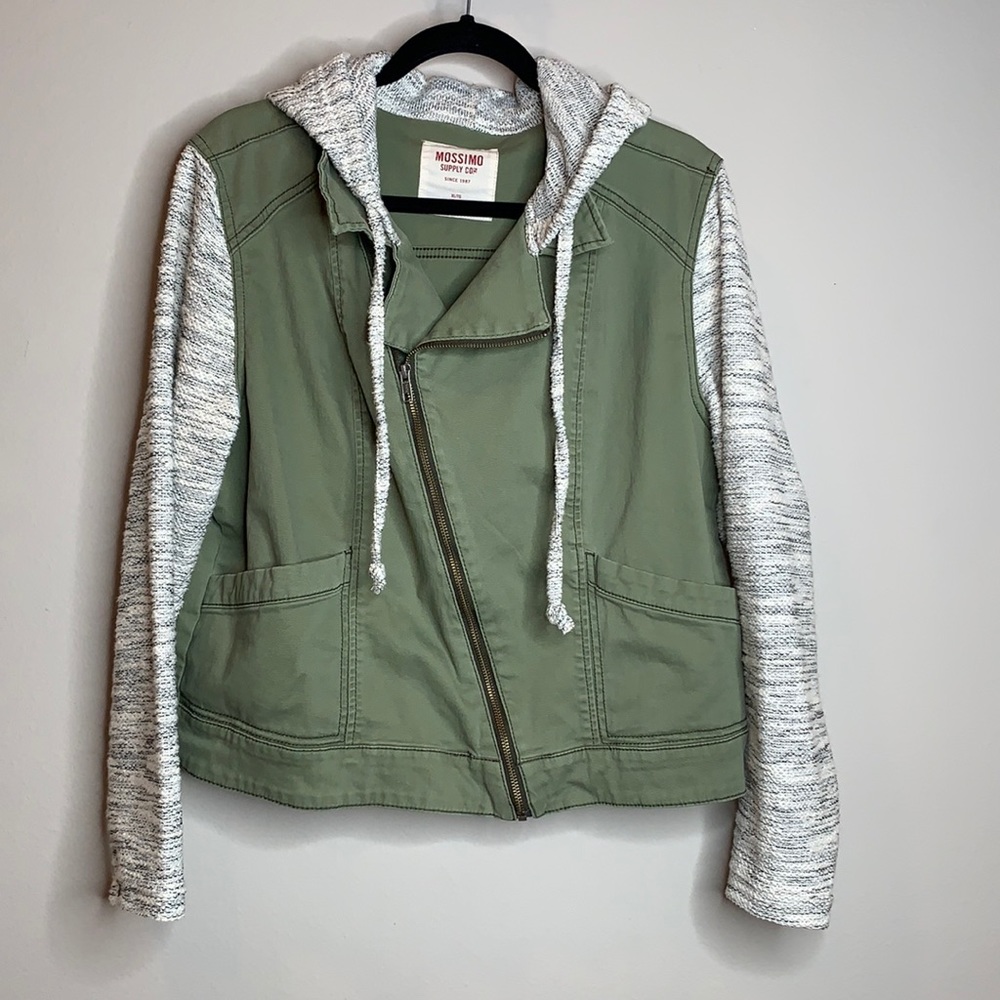 Mossimo asymmetrical jacket